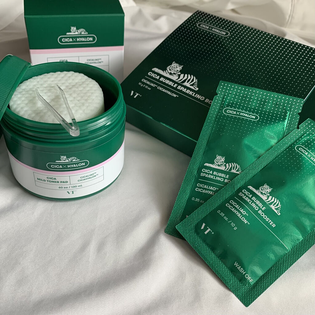 CICA バブルスパークリングブースター/VT/洗い流すパック・マスクを使ったクチコミ（2枚目）