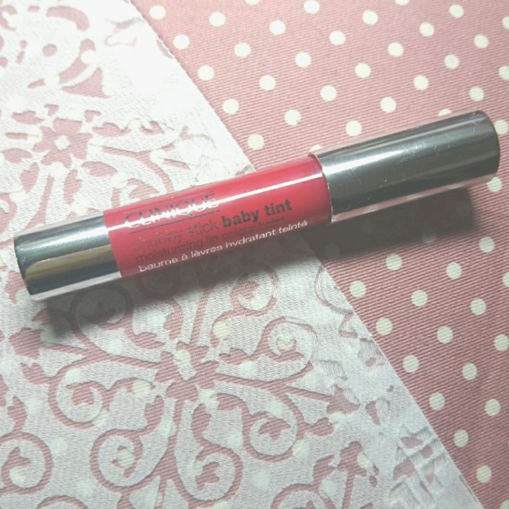 チャビー スティック ティント モイスチャライジング リップ カラー バーム/CLINIQUE/リップティントを使ったクチコミ（1枚目）