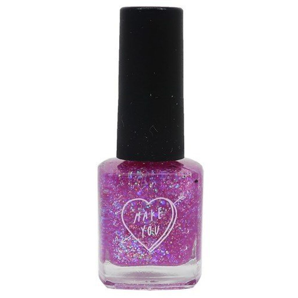  MAKE YOU ピールオフ マニキュア PURPLE