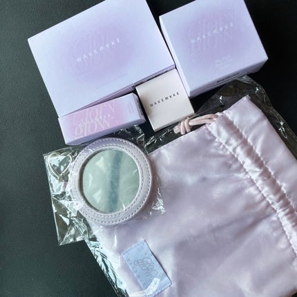 ソフトブラーリングアイパレット/wakemake/アイシャドウパレットを使ったクチコミ(4枚目)