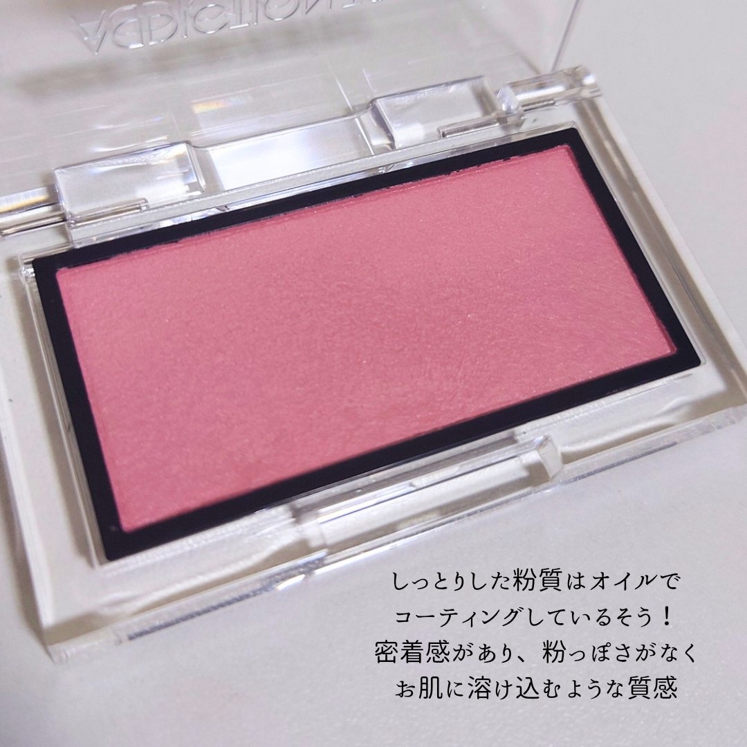 アディクション ザ ブラッシュ マット 009M Rose Wish/ADDICTION/パウダーチークを使ったクチコミ（2枚目）