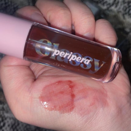 インク グラスティング リップ グロス 06 メイド イット(MADE IT)/PERIPERA/リップグロスを使ったクチコミ(1枚目)