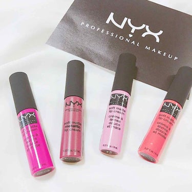 NYX Professional Makeup ソフト マット メタリック リップクリームのクチコミ「ソフト マット リップクリーム﻿
ソフト マット メタリック リップクリーム﻿
を使用しました.....」（1枚目）