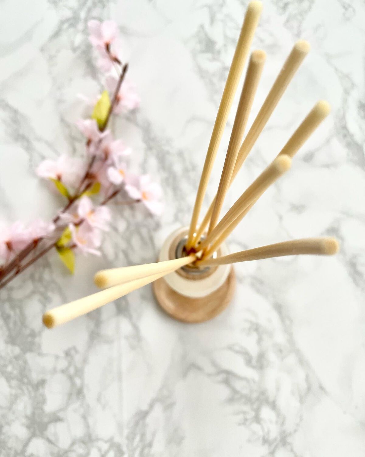 リードディフューザー サクラフローラルの香り/アクアシャボン/ルームフレグランスを使ったクチコミ(4枚目)