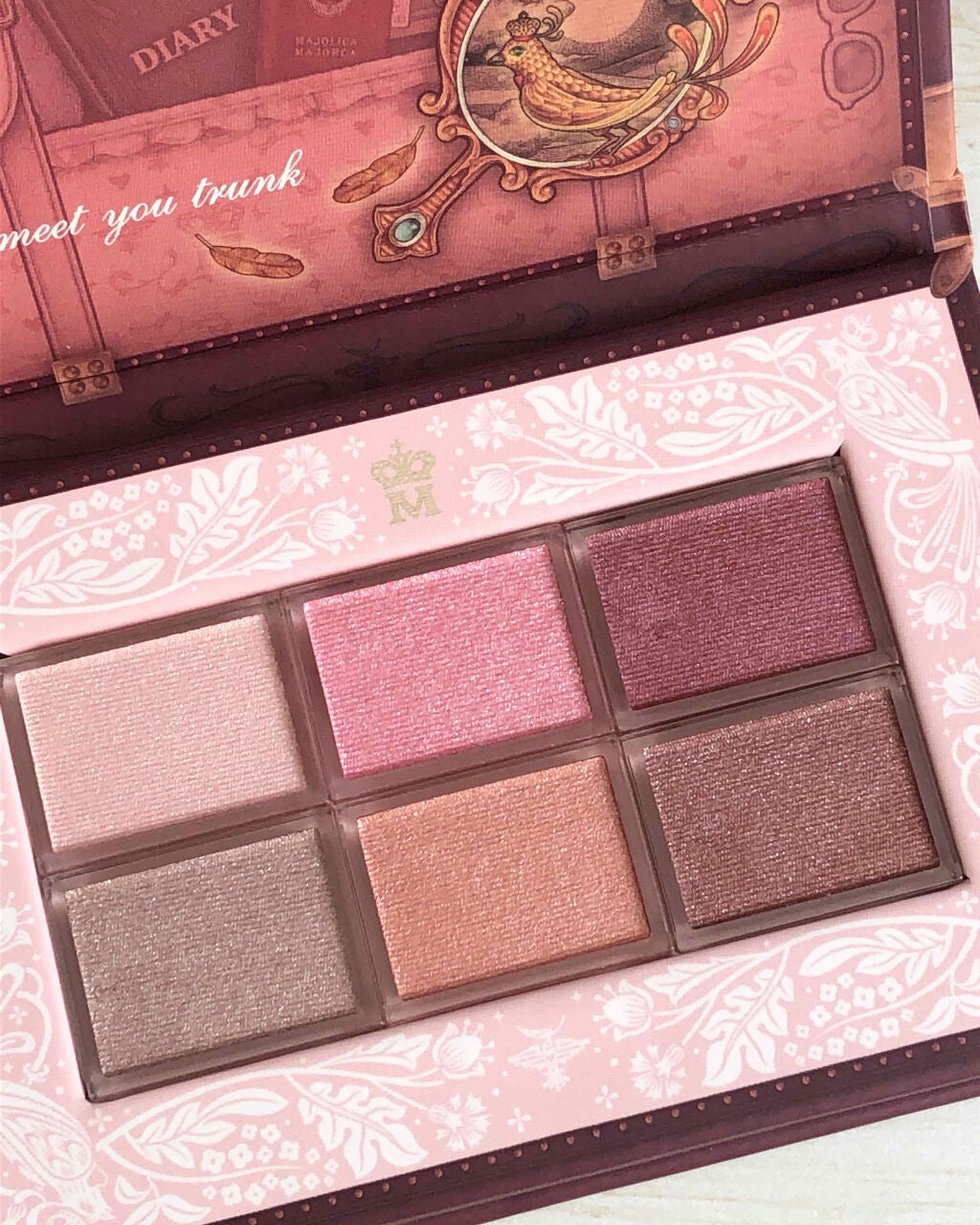 ナイストゥミーチュートランク/MAJOLICA MAJORCA/アイシャドウパレットを使ったクチコミ(3枚目)