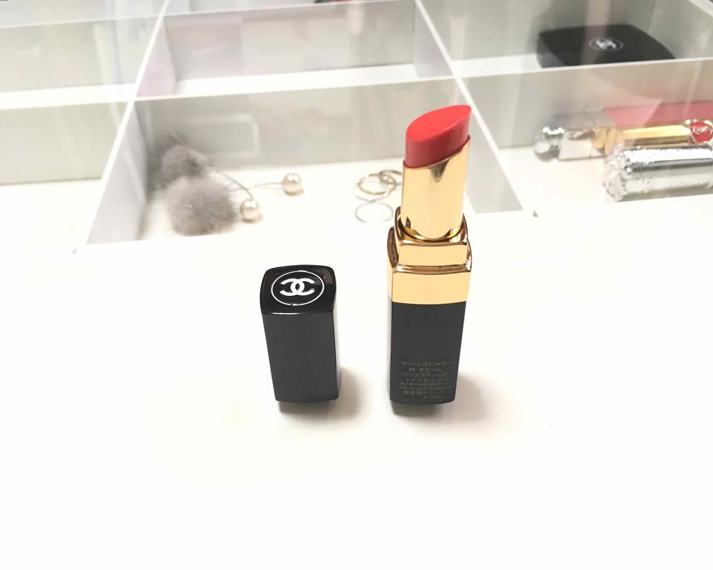 ルージュ ココ シャイン/CHANEL/口紅を使ったクチコミ(1枚目)