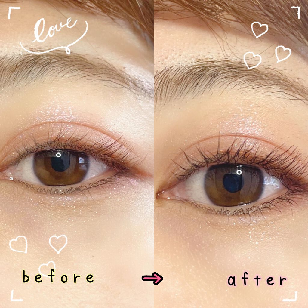 「塗るつけまつげ」自まつげ際立てタイプ/デジャヴュ/マスカラを使ったクチコミ(2枚目)