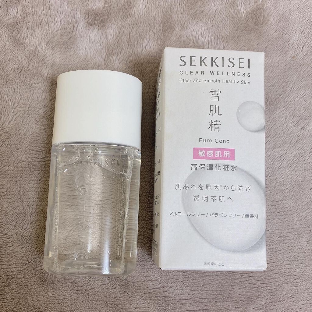 クリアウェルネス ピュア コンクSS/雪肌精/化粧水を使ったクチコミ(1枚目)