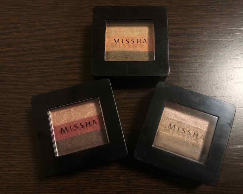 トリプルシャドウ/MISSHA/アイシャドウパレットを使ったクチコミ（1枚目）