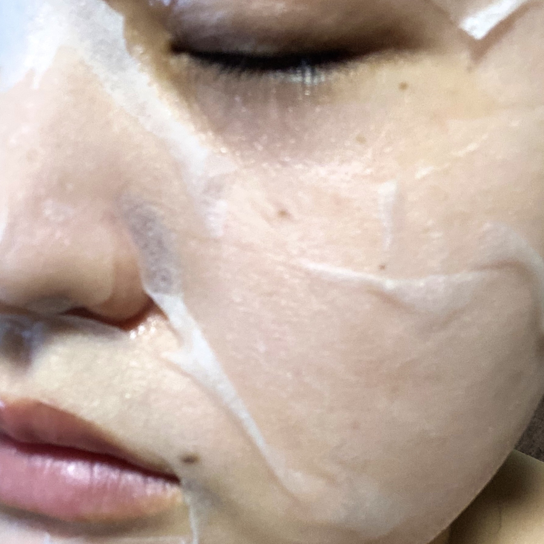 黒真珠マスク 4枚入/我的美麗日記/シートマスク・パックを使ったクチコミ（2枚目）