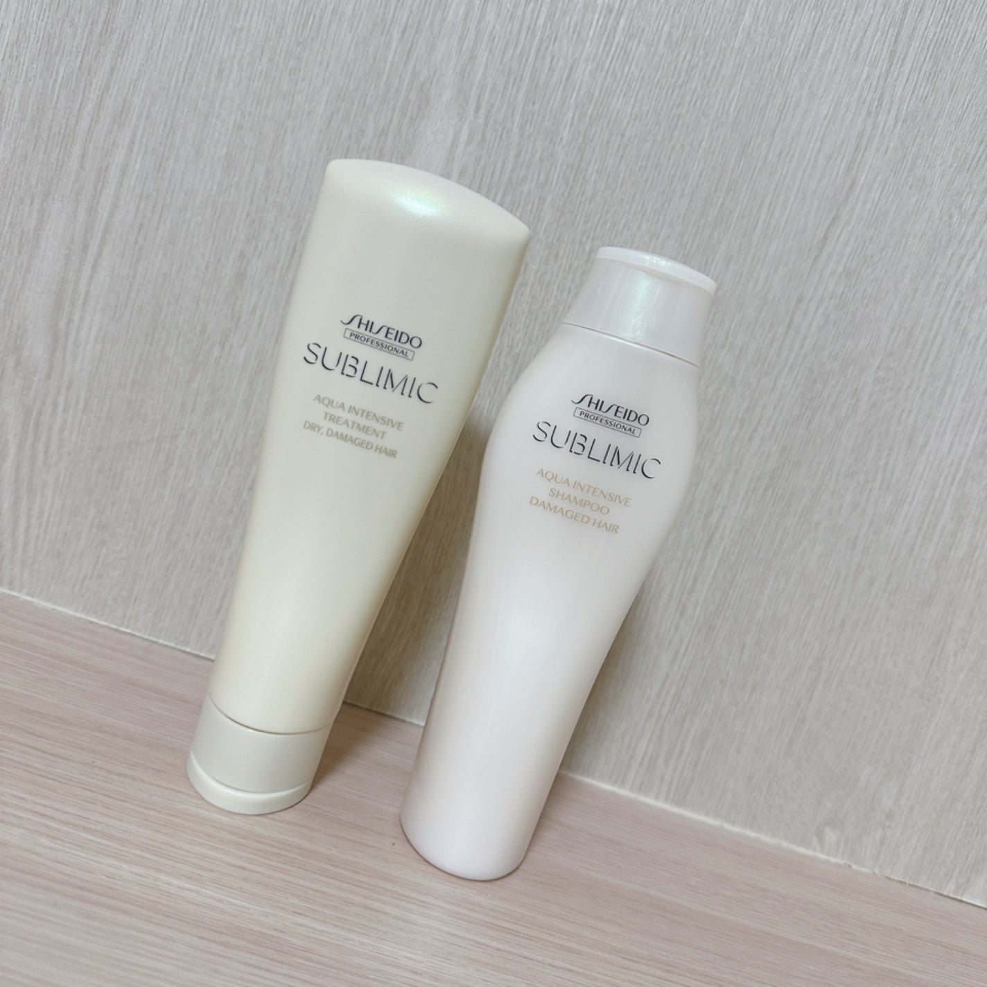アクアインテンシブ シャンプー/トリートメント/サブリミック/サロンシャンプーを使ったクチコミ(1枚目)