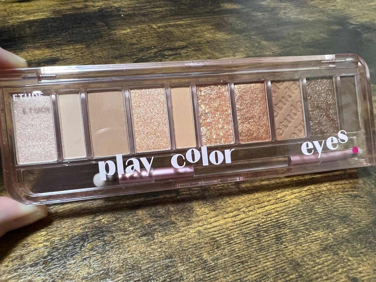 プレイカラー アイシャドウ/ETUDE/アイシャドウパレットを使ったクチコミ(1枚目)