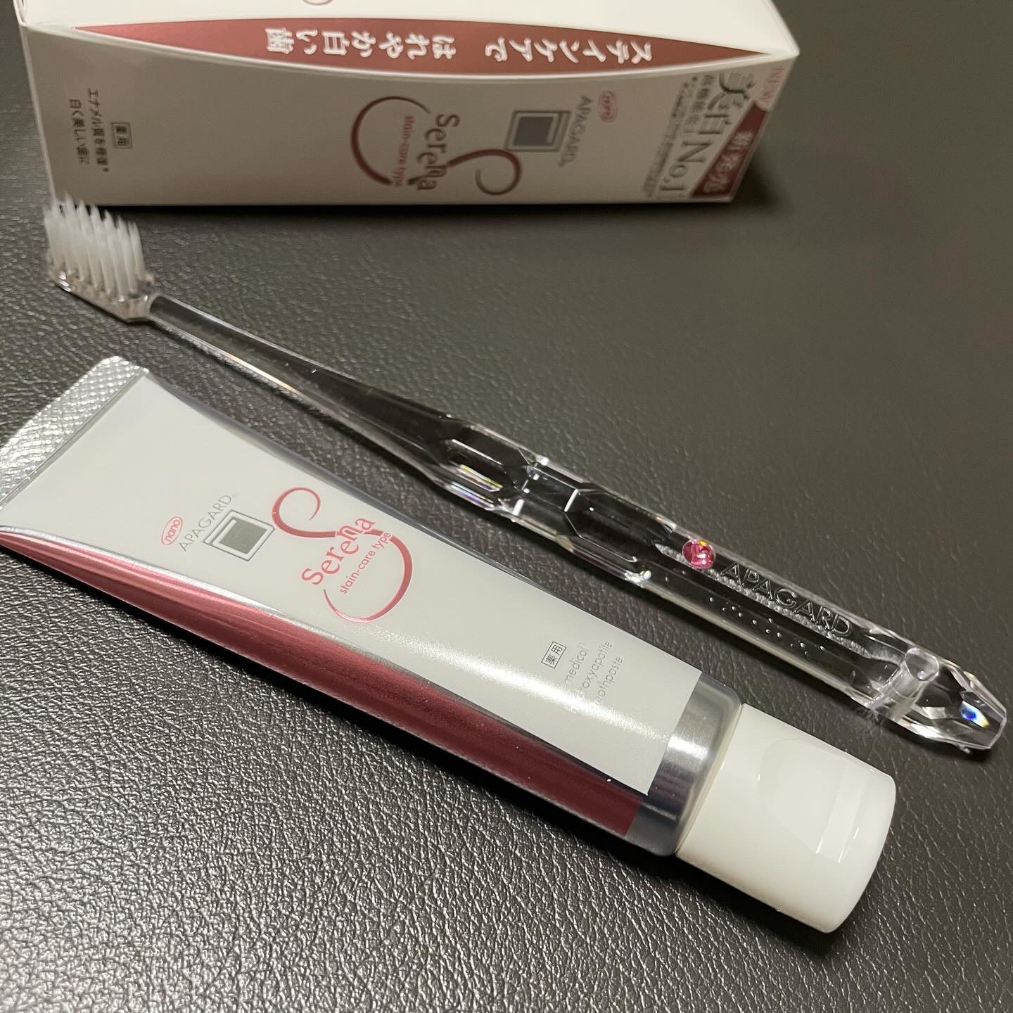 アパガードクリスタル歯ブラシ/アパガード/歯ブラシを使ったクチコミ（2枚目）