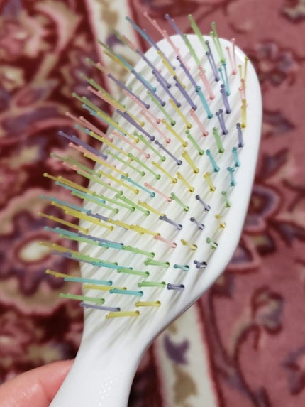 デタングリングブラシミニ/マペペ/ヘアブラシを使ったクチコミ(3枚目)