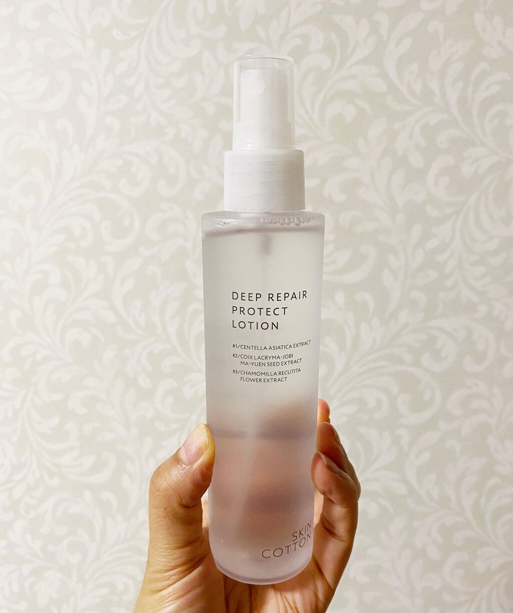 濃厚リペア プロテクトローション/スキンコットン/ミスト状化粧水を使ったクチコミ(1枚目)
