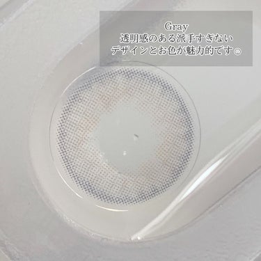 OLENS クリスタルのクチコミ「
\ 派手すぎない透明感グレーに注目👀！ /

OLENS
Crystal 3con Gray.....」（3枚目）