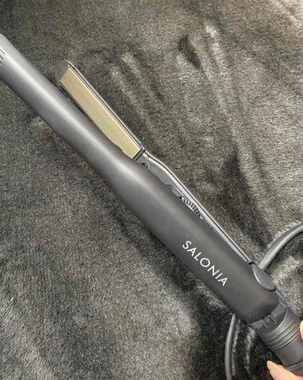 SALONIA ミニストレートヘアアイロン/SALONIA/ストレートアイロンを使ったクチコミ(1枚目)