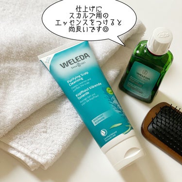 ローズマリー スカルプクレンジング/WELEDA/頭皮ケアを使ったクチコミ（4枚目）