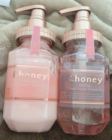 &honey Melty モイストリペア シャンプー1.0／モイストリペア ヘアトリートメント2.0/&honey/シャンプー・コンディショナーを使ったクチコミ（1枚目）