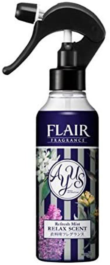 フレアフレグランス AYUS リラックスセント 衣料用リフレッシュミスト ジャスミン&ラベンダーの香り / ハミングフレア