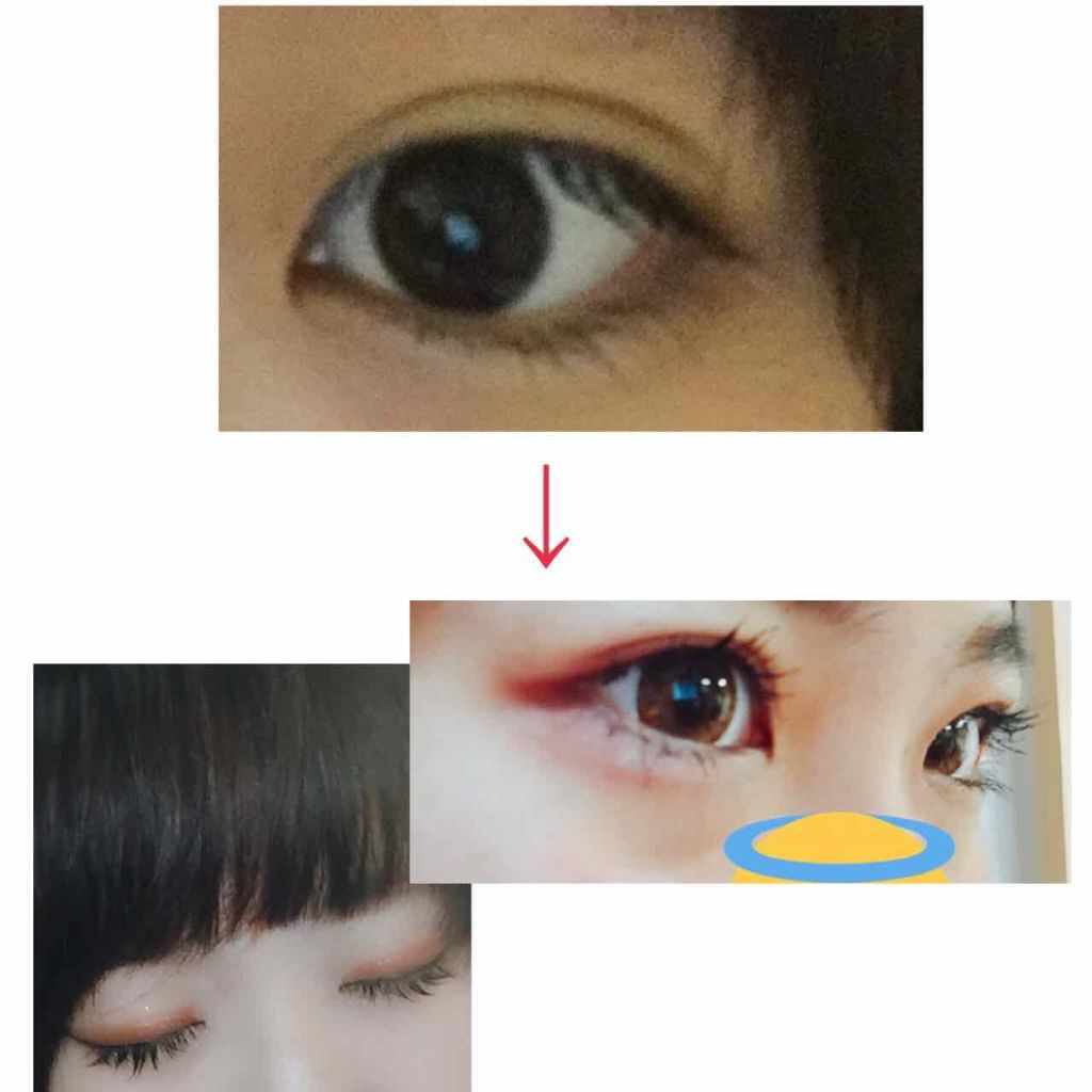 「塗るつけまつげ」ロングタイプ/デジャヴュ/マスカラを使ったクチコミ（2枚目）