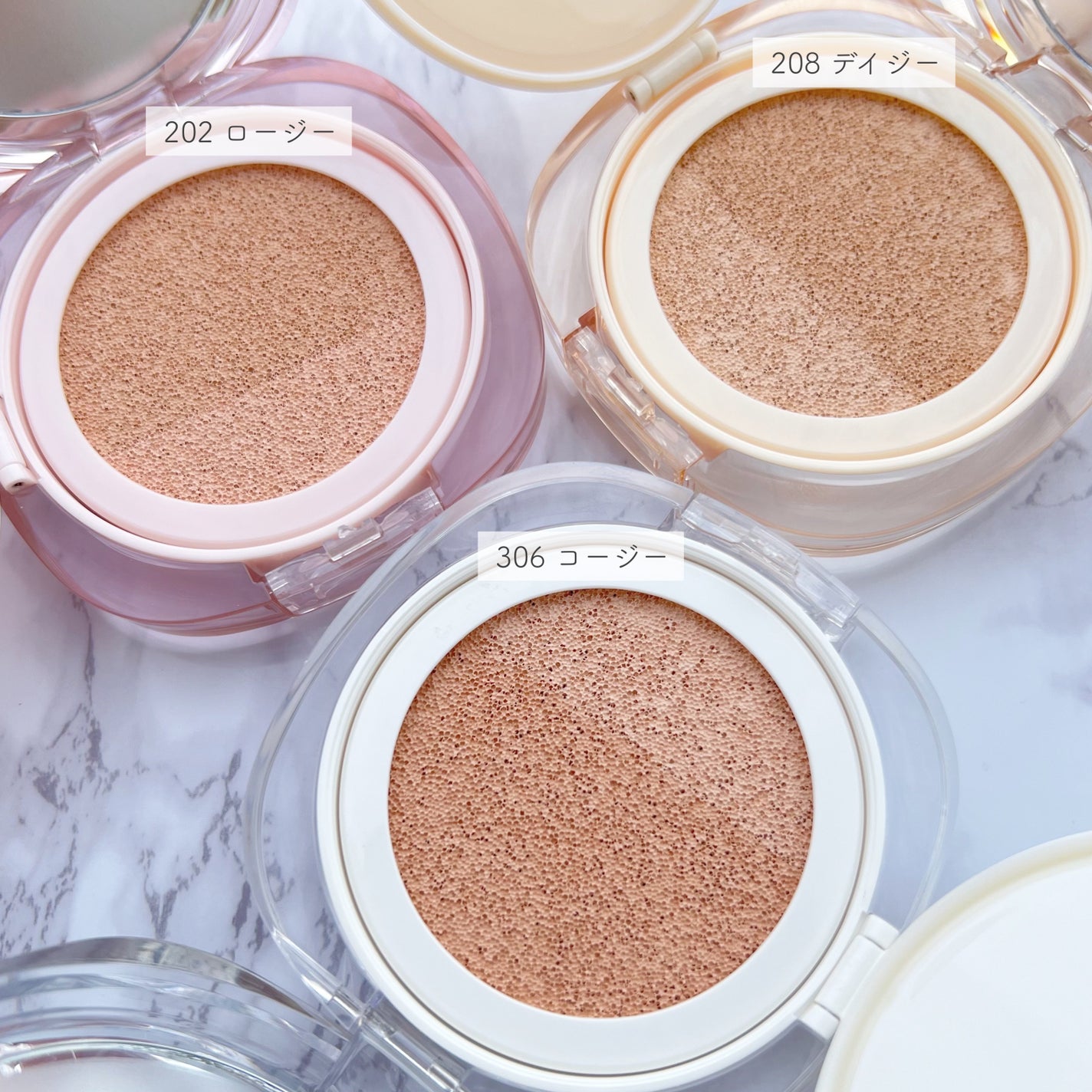 ツートンクッション/MILLIMILLI/クッションファンデーションを使ったクチコミ(2枚目)