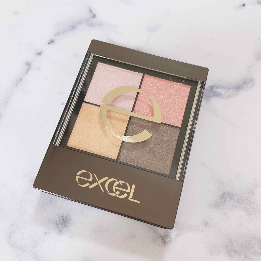 リアルクローズシャドウ/excel/アイシャドウパレットを使ったクチコミ（1枚目）