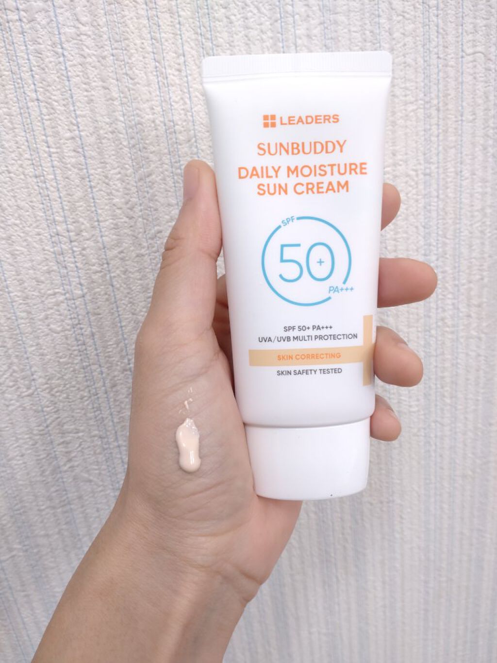 デイリーモイスチャーサンクリーム/Leaders Clinie(リーダーズ)/日焼け止め・UVケアを使ったクチコミ（2枚目）