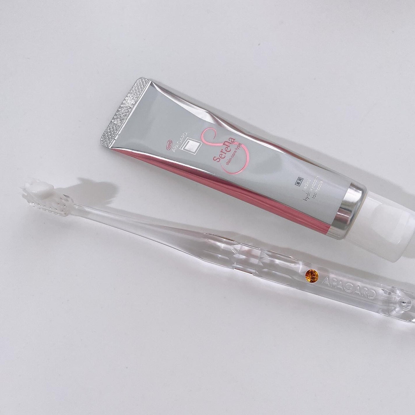 アパガードクリスタル歯ブラシ/アパガード/歯ブラシを使ったクチコミ(3枚目)