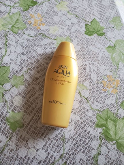 スーパーモイスチャージェルゴールド/スキンアクア/日焼け止めジェルを使ったクチコミ(1枚目)