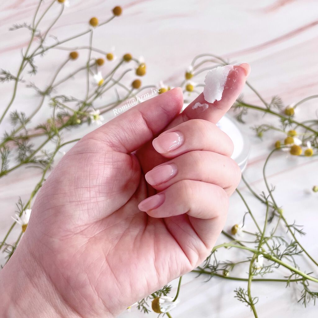 カモマイル サンプチュアス クレンジングバター/THE BODY SHOP/クレンジングバームを使ったクチコミ（2枚目）