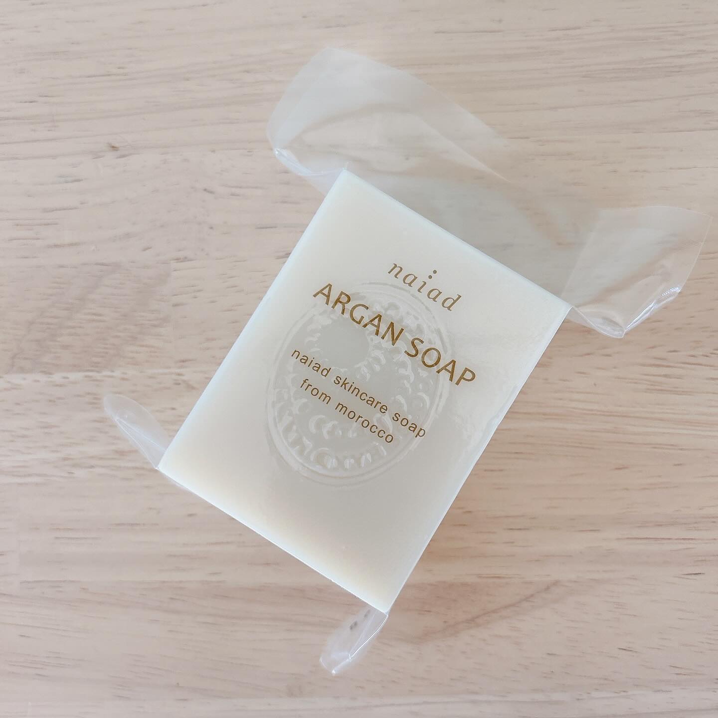 アルガン石鹸/ナイアード/洗顔石鹸を使ったクチコミ（1枚目）