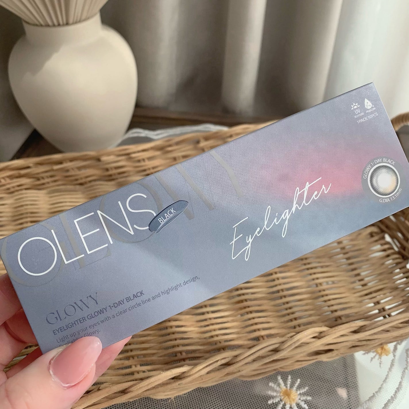Glowy 1day/OLENS/ワンデー(1DAY)カラコンを使ったクチコミ(7枚目)