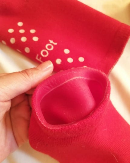 ベビーフット 保湿密封ソックス/ベビーフット/レッグ・フットケアを使ったクチコミ(2枚目)