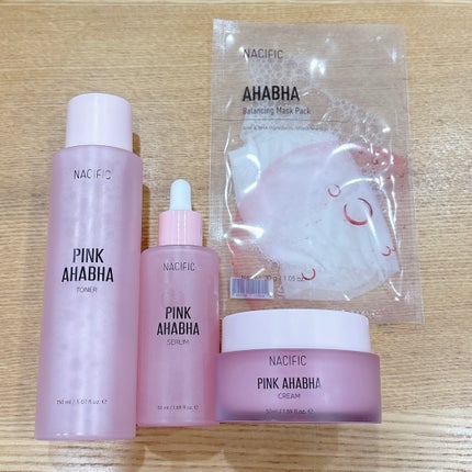 PINK AHABHA CREAM/NACIFIC/フェイスクリームを使ったクチコミ(2枚目)