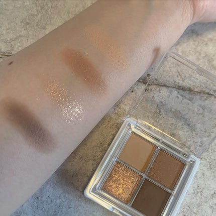 TWINKLE POP Pearl Flex Glitter Eye Palette/CLIO/アイシャドウパレットを使ったクチコミ(2枚目)