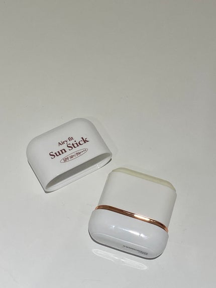 エアリーフィットサンスティック/KAHI/日焼け止めスティックを使ったクチコミ(1枚目)