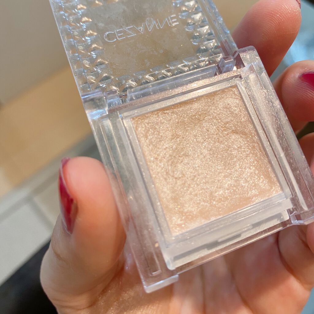 シングルカラーアイシャドウ/CEZANNE/単色アイシャドウを使ったクチコミ（3枚目）