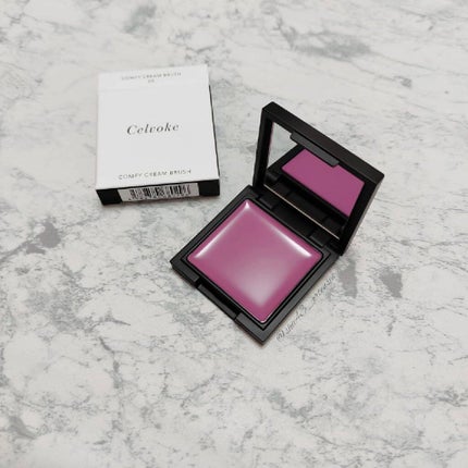Celvoke カムフィー クリームブラッシュのクチコミ「購入品
#セルヴォーク
#カムフィークリームブラッシュ
#オーキッドパープル 05
noin.....」(1枚目)