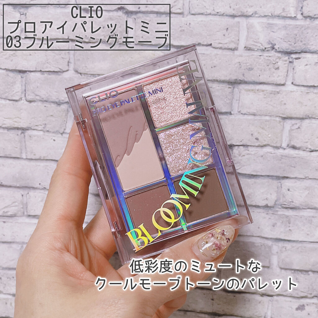 プロ アイパレット ミニ/CLIO/アイシャドウパレットを使ったクチコミ（2枚目）