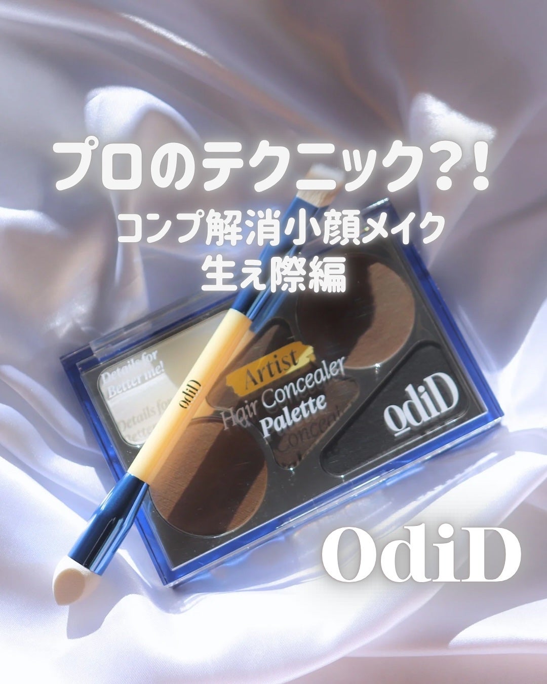 アーティストライン ヘアコンシーラーパレット/odiD/その他スタイリングを使ったクチコミ(1枚目)