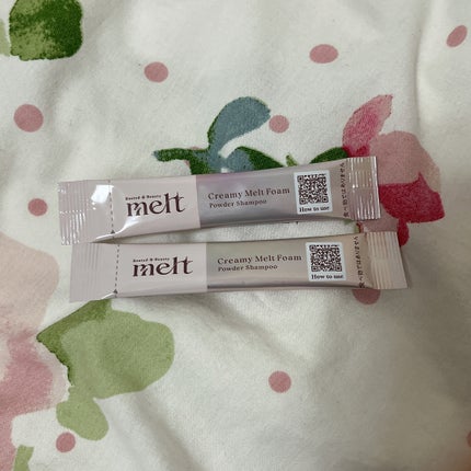 メルト クリーミーメルトフォーム/melt/市販シャンプーを使ったクチコミ(3枚目)