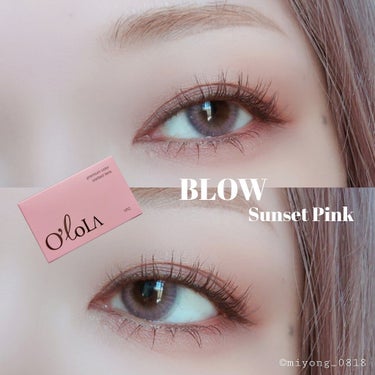 ブロー(Blow)/OLOLA/カラーコンタクトレンズを使ったクチコミ（4枚目）