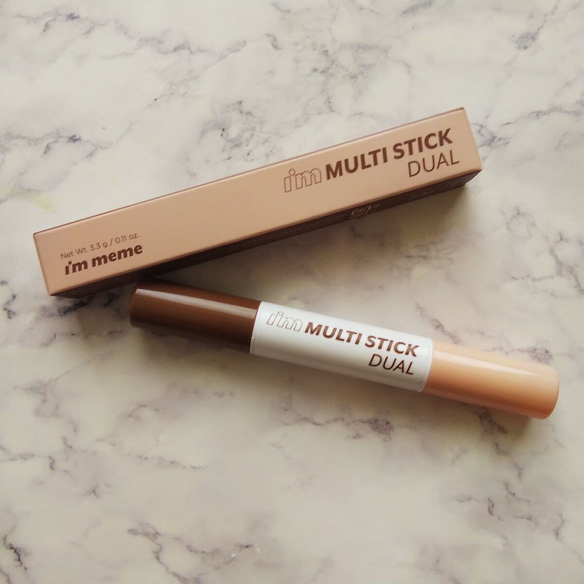 アイムマルチスティック デュアル/i’m meme/シェーディングを使ったクチコミ(1枚目)