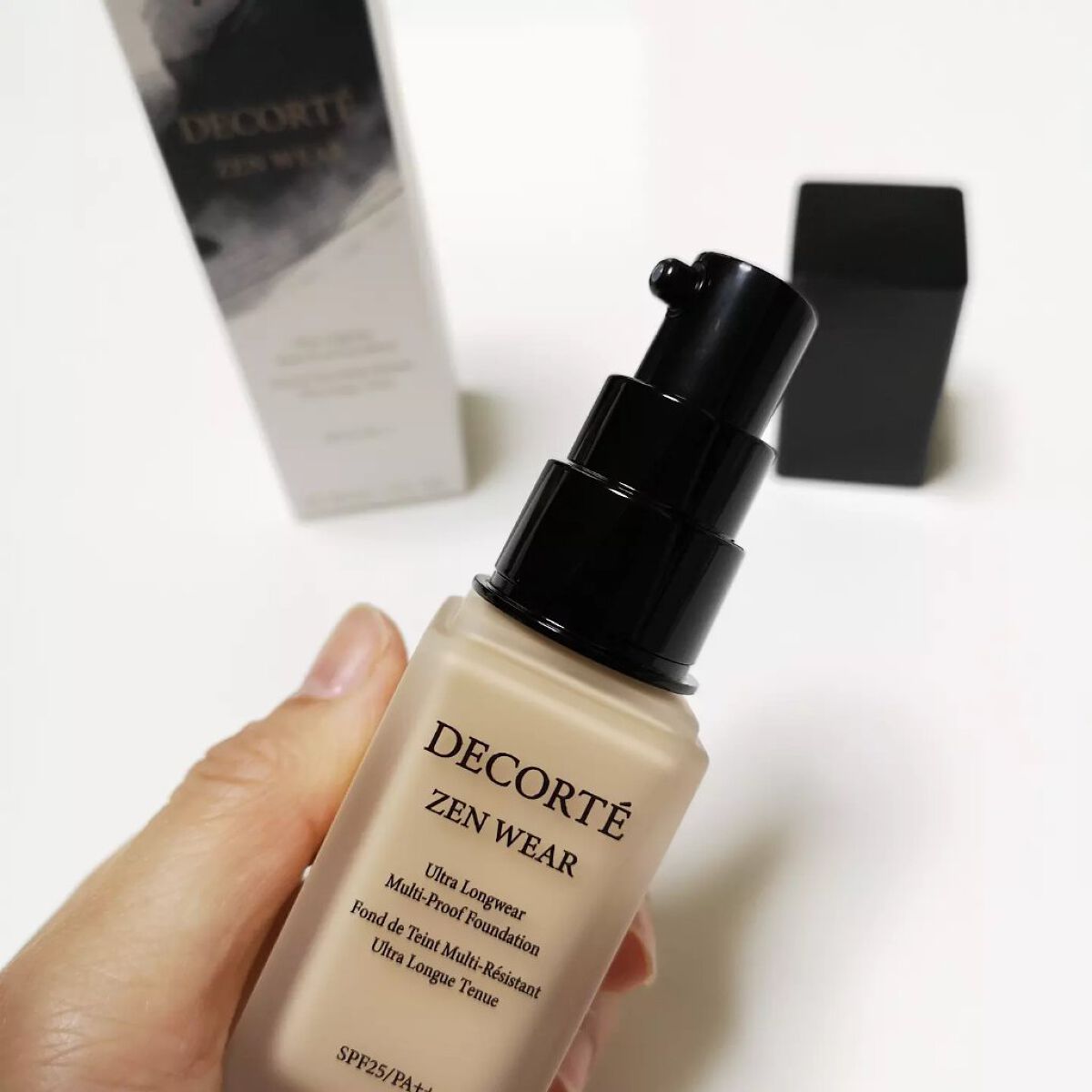 ゼン ウェア フルイド W21/DECORTÉ/リキッドファンデーションを使ったクチコミ（3枚目）