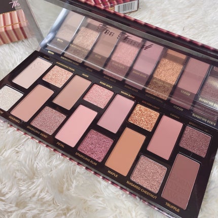 ボーン ディス ウェイ ザ ナチュラル ヌード アイシャドウ パレット/Too Faced/アイシャドウパレットを使ったクチコミ(1枚目)