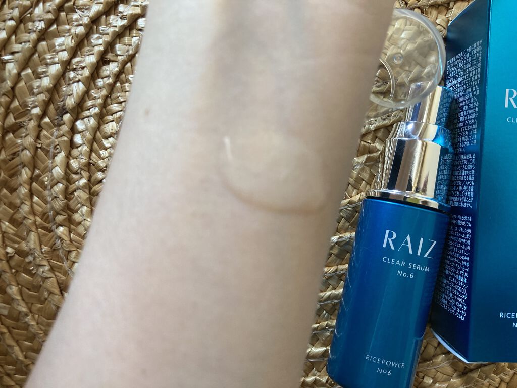 クリアセラムNo.6/RAIZ/美容液を使ったクチコミ（3枚目）