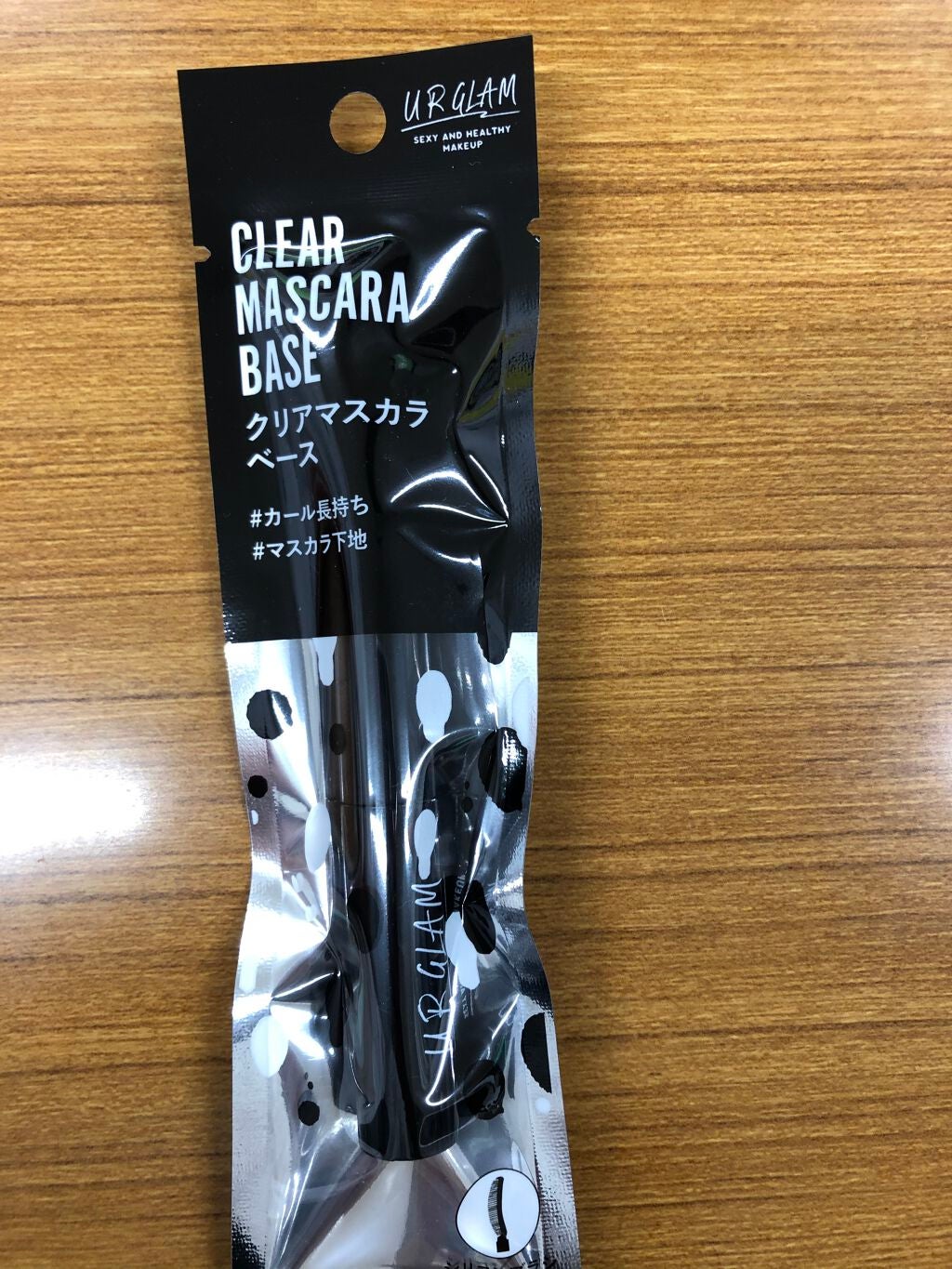 UR GLAM CLEAR MASCARA BASE/U R GLAM/マスカラ下地を使ったクチコミ(1枚目)