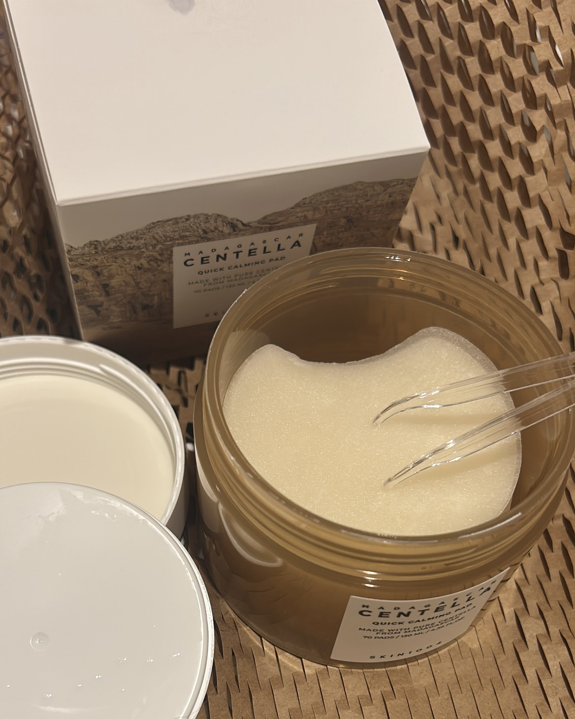 センテラ クイックカーミングパッド/SKIN1004/トナーパッドを使ったクチコミ（2枚目）