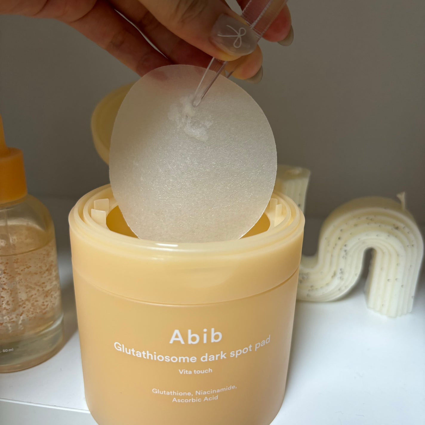 アビブ グルタチオンソームダークスポットセラムビタドロップ/Abib /美容液を使ったクチコミ(2枚目)